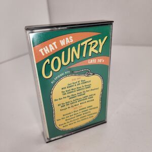 That Was Country (Late 70's) by Various Artists (Cassette, K-Tel)